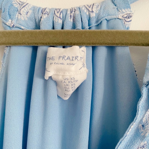 The Prairie by Rachel Ashwell Maxi Dress Blue XS - Picture 4 of 5